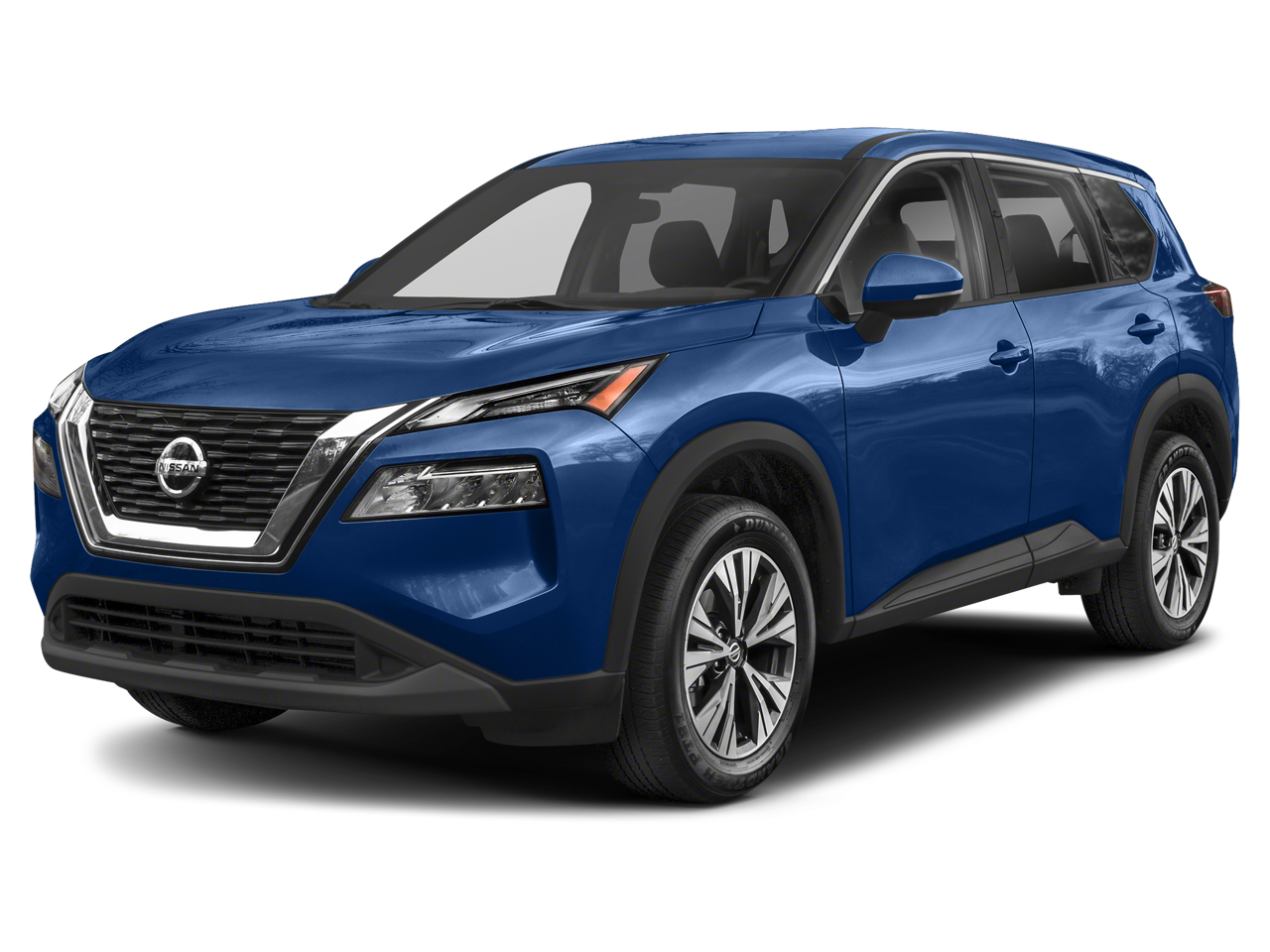 2023 Nissan Rogue SV in Scarlet Ember Tintcoat — front three-quarter view