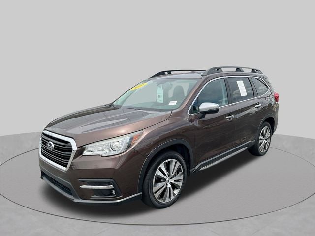 2020 Subaru Ascent Touring in Cinnamon Brown Pearl — front three-quarter view