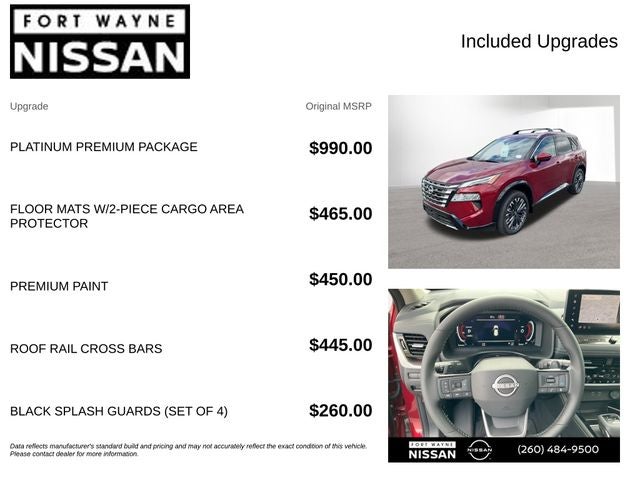 2026 Nissan Rogue — interior view