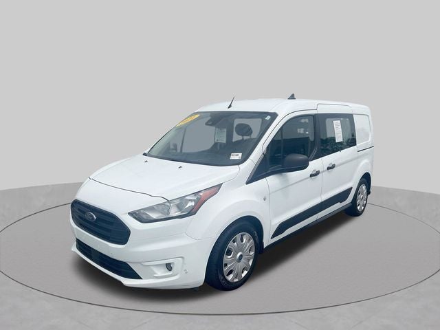 2021 Ford Transit Connect XLT in Frozen White — front three-quarter view